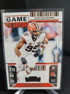 2024 Panini Contenders- Myles Garrett Bronze Game Ticket #24 Cleveland Browns - Picture 1 of 4