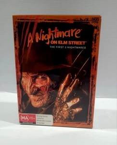 A Nightmare On Elm Street The First 3 Nightmares DVD Boxset 3 Discs Region 4 - Picture 1 of 9