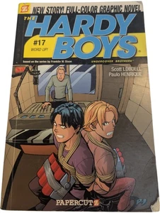 PAPERCUTZ The Hardy Boys #17 Graphic Novel Full Colour Word Up! Adventure - Picture 1 of 5
