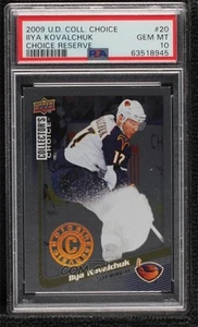 2009 Upper Deck Collector's Choice Platinum Reserve Ilya Kovalchuk PSA 10 GEM MT - Picture 1 of 3