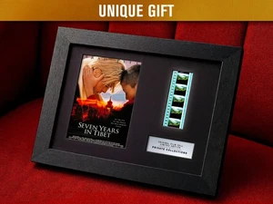 SEVEN YEARS IN TIBET (1997) Certified 35mm Film Cells in an LED Backlit Frame - Picture 1 of 10