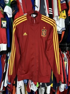 ESPAÑA 2012 2013 FÚTBOL FÚTBOL PISTA CHAQUETA ADIDAS X24782 talla hombre’s S - Imagen 1 de 10