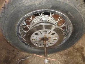 1987 suzuki vs1400 intruder rear wheel rim  - Picture 1 of 1