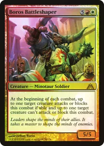 MTG FOIL Boros Battleshaper - Dragon's Maze #58 - Picture 1 of 1