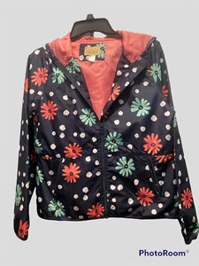 Roebuck & Co. Windbreaker Blue Multicolor Girls Size 16 - Picture 1 of 8