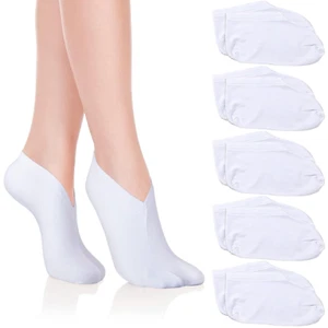 5 Pairs Moisturizing Socks Overnight Spa Socks for Dry Feet, Moisture Enhancing - Picture 1 of 12