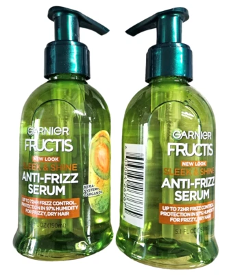 Fructis Anti-Frizz Serum Sleek and Shine - 5.1 oz ( 2 pack )  **** - Image 1 of 2