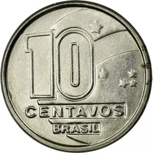 Brazil | 10 Centavos Coin | Miner | Km:613 | 1989 - 1990 - Picture 1 of 12