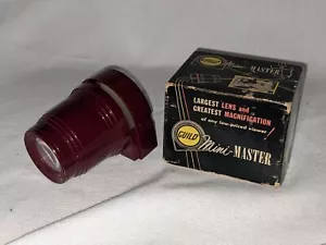 Vtg 1950s Craftsmen's Guild Mini-Master 2 x 2" 35mm Slide Viewer w/ Original Box - Picture 1 of 6