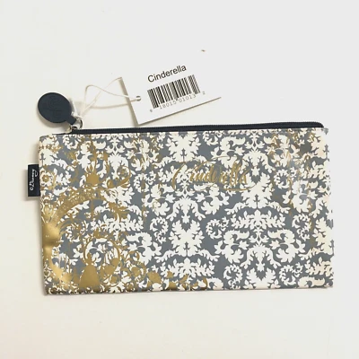 Nuevo Disney Sephora Cenicienta Maquillaje Cosméticos Bolsa Bolsa Cremallera Foto 1 de 4