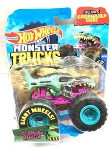 2018 Hot Wheels Monster Trucks "ZOMBIE WREX " - 74/75 New Sealed - Picture 1 of 1