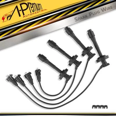 4pcs Spark Plug Wire Set for Toyota Corolla 1998 1999 2000 2001 2002 1.8L 1ZZ-FE - Image 1 of 4
