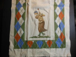 1 NUEVA Toalla de Golf Retro Golf Terry - NUEVA, 17"x28" - Imagen 1 de 3
