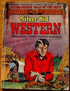 SILVER KID WESTERN-VINTAGE COMIC-68 PAGES - Picture 1 of 12