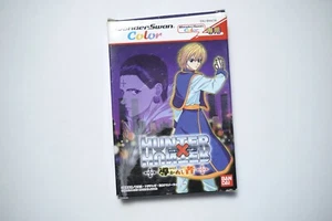 WonderSwan Color Hunter X Hunter Michibi Kareshi Mono Japón juego WSC vendedor de EE. UU. - Imagen 1 de 3