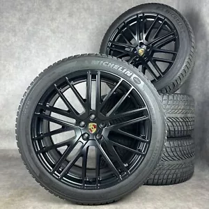 Winterräder Porsche Macan III 21" Original 911 Turbo V Felgen S GTS 95B044668J - Picture 1 of 11