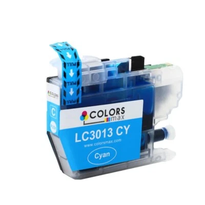 Compatible with Brother LC3013 Compatible Ink Cartridge Cyan 9ml 2 p-pack - Image 1 of 4