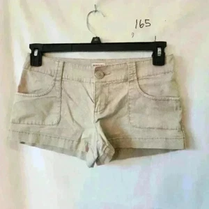 Mossimo supply co shorts size 5 juniors. tan color - Picture 1 of 3