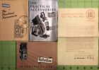 Vintage+ROLLEI+Rolleiflex+Camera+Instruction+Manual+Brochure+Guidebook+Lot+