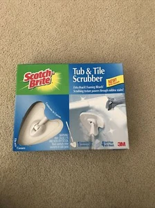 Scotch Brite Limpiador de Bañera y Azulejos, Herramienta Extensible y 4 Almohadillas - NUEVO - Imagen 1 de 2