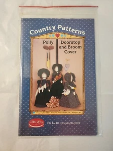 Country Patterns Polly Doorstop and Brook Cover Ozark Craft 1986 - Picture 1 of 2