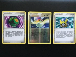 3x alte Pokemon Konvolut mit Reverse Holo 85/100 Majestätische Morgenröte 2008 [RARE UK CARD] - Bild 1 von 5