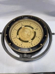 WWII 1942 Lionel Company 712 Model Ship's Nautical Compass Military Maritime - Picture 1 of 23