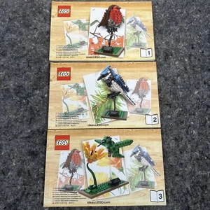 Lego Ideas 21301 Birds Instruction Manual Books 1, 2, 3 Booklets - Picture 1 of 10
