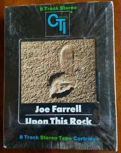 VERSIEGELT JOE FARRELL UPON THIS ROCK 8-SPUR OG '74 CTI CT8 6042 HT SELTENER JAZZ FUNK - Bild 1 von 3