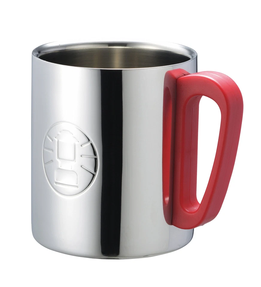 Taza Doble Acero Inoxidable Coleman Roja (300 cc) Foto 1 de 1