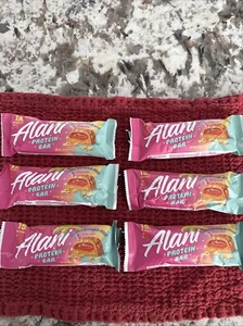 6 Alani Protein Bars Peanut Butter And Jelly Flavor Bars Per Pack - Picture 1 of 9