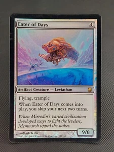 2004 MTG Magic the Gathering - Darksteel #120 Leviathan FOIL Eater of Days LP/NM - Picture 1 of 3