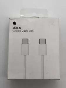 Apple USB-C To Type-C Official Charge Cable MUF72ZM/A 1 Meter White - Picture 1 of 3
