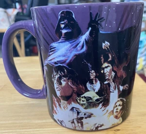 Star Wars Empire Strikes Back Lucas films 20 Coffee Mug Purple - Picture 1 of 3