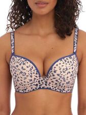 Smooth Leopard Print Cotton On BODY  Booster Push-Up Bras 8A-14D