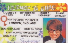 Austin Powers License to SHAg The Spy who SHAGGED ME  Drivers License