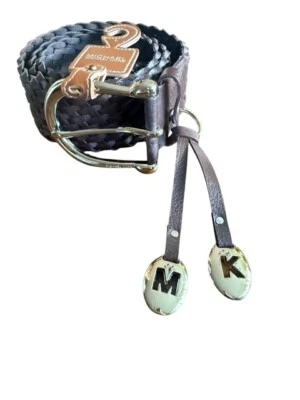 Michael Kors Leather Braided Belt Belt Size L NWT 553833 - Image 1 of 4