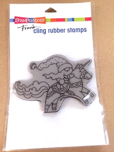 Stampendous Cling Stamp Unicorn Gnome CRP334 - Picture 1 of 1