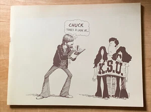Chuck Ayers Of Crankwelle Ruhmesbuch Chuck wirft einen Blick auf KSU Kent State Vintage - Bild 1 von 12