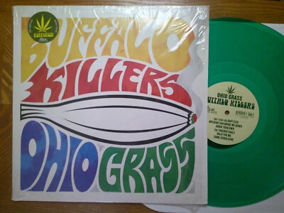 RSD ALIVE GREEN VINYL 12" EP  RECORD/BUFFALO KILLERS/OHIO GRASS/ 2013 /NR MNT - Image 1 of 4