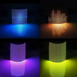 WS2812B 16x16 505RGB LED Pannel 256bit 5v Qualität WLED Einstelbar - Bild 1 von 5