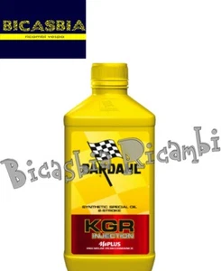 6084 - OLIO BARDAHL KGR INJECTION MISCELA SINTETICO 2 TEMPI SCOOTER MOTO 1 LITRO - Picture 1 of 1
