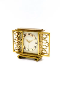 Jaeger Tabe Clock with 8 day movement and alarm - Picture 1 of 8