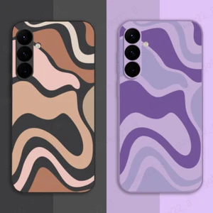 Phone Case For Samsung A16 A06 A15 A35 A55 S24 S23 FE S22 Pattern TPU Soft Cover - Zdjęcie 1 z 14