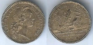 Jeton de présence - LOUIS XV Parties Casuelles 1741 A - Picture 1 of 1