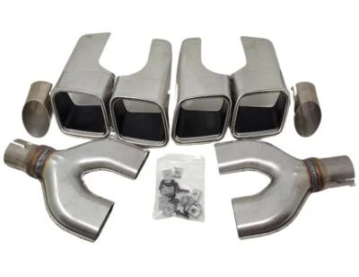 Ranger Rover L405 Escape Acero Inoxidable Silenciador Puntas Compatible Estilo SVO Foto 1 de 4