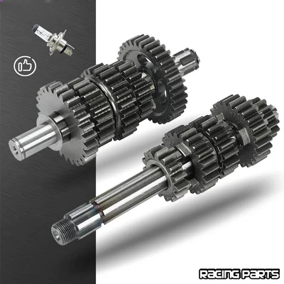 190cc Motorcycle Transmission Gear Box Main Counter Shaft Kit Fit For ZongShenZS Foto 1 de 4