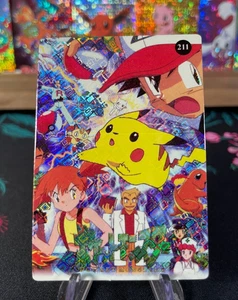 Pikachu Mew Misty #211 Pokémon Vintage Prism Vending Sticker NM US SELLER - Picture 1 of 2