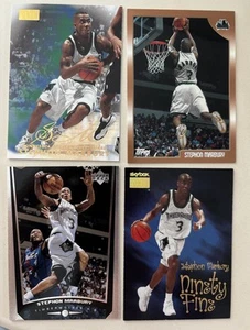 Stephon Marbury Lot 1998-99 Upper Deck #181 Topps #58 Skybox Premium #215 #48 - Picture 1 of 2