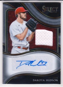 #'d /99! Dakota Hudson 2021 Panini Seleziona Materiali Firmati Auto Relic #SM-DH! - Foto 1 di 2
